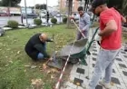 Menderes'te Parkların Elektrik Tesisatları Yenileniyor