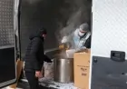 Van’da Soğuk Havalarda Sıcak Çorba İkramı Başladı