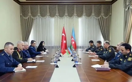 Türk Hava Kuvvetleri Komutanı Azerbaycan'ı Ziyaret Etti