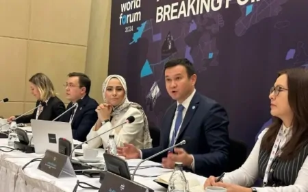 TDT Genel Sekreter Yardımcısı TRT World Forum’a Katıldı