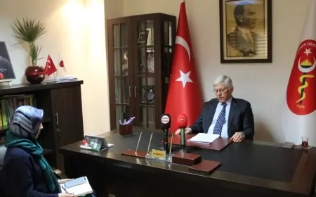 Türk Veteriner Hekimleri Birliği Başkanı Ali Eroğlu: 'Veteriner hekimler insan sağlığının temel taşıdır'