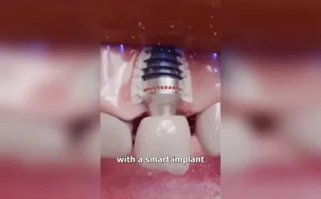 Akıllı Diş İmplantlarıyla Ağız Sağlığında Yeni Dönem Başlıyor