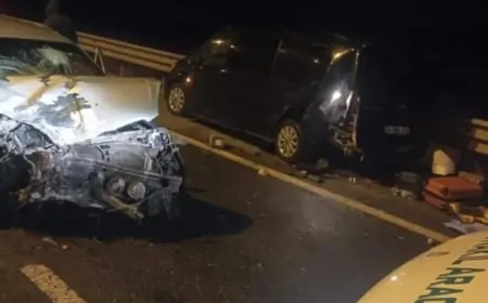 Aksaray’da Feci Kaza: Lastik Değiştirenlere Otomobil Çarptı, 2 Ölü 7 Yaralı