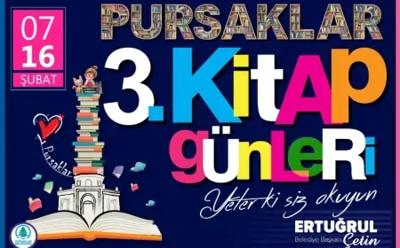 Pursaklar 3. Kitap Günleri Başlıyor: 85 Yayınevi ve 85 Yazar Bir Araya Geliyor