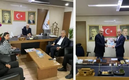 Senai Ergünöz’den Ömer İler’e Diyarbakır’ın Geleceği İçin Önemli Ziyaret