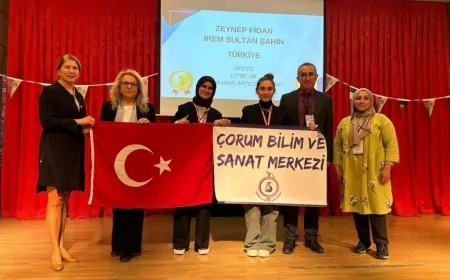 Çorumlu Öğrencilerden Uluslararası Başarı