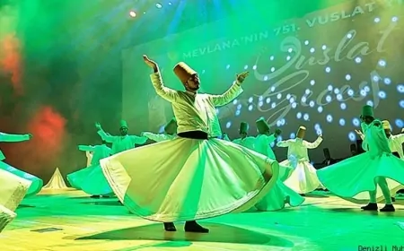 Denizli'de Mevlana Anma Programı Düzenlendi