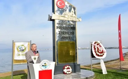 Çanakkale'de Mesudiye Zırhlısı Şehitleri Anıldı