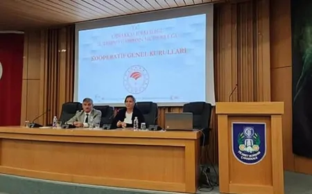 Tarımsal Kooperatifler Yıl Sonu Değerlendirme Toplantısı Yapıldı
