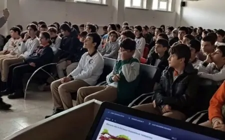 Erzincan’da Öğrenciler Afet Bilincini Öğreniyor