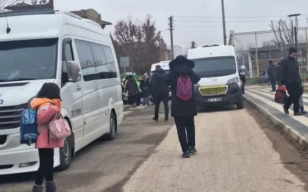 Meserret İnel İlkokulu Önünde Güvenlik Endişesi