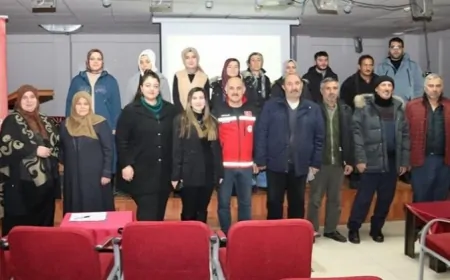 Okul Kantin ve Yemekhane Personeline Hijyen Eğitimi Verildi