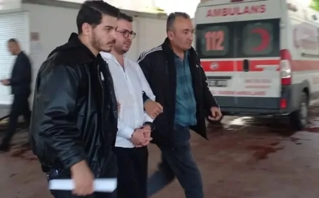 İzmir'de Müftülük Görevlisine Silahlı Saldırı: Zanlı Tutuklandı