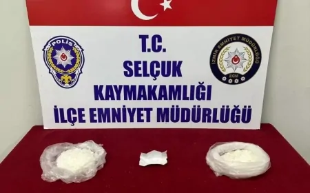 Selçuk'ta Uyuşturucu Operasyonu: Metamfetamin Ele Geçirildi