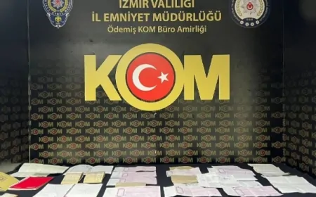 İzmir Polisi Tefeci Operasyonu Düzenledi