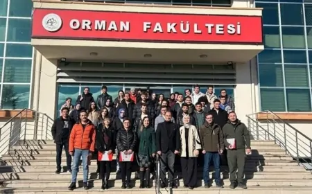 DKMP’den Geleceğin Orman Mühendislerine Rehberlik