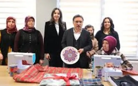 Kayseri Valisi Kadın Kooperatiflerini Ziyaret Etti