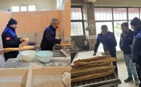 Kayseri'de Fırınlara Baskın Denetim Yapıldı