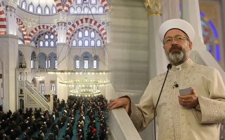 Diyanet İşleri Başkanı Ali Erbaş, Kırıkkale'de Hutbe Verdi