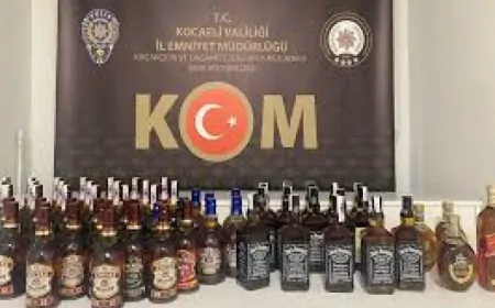 Yeni Yıla 12 Gün Kala Kaçak Alkol Operasyonu