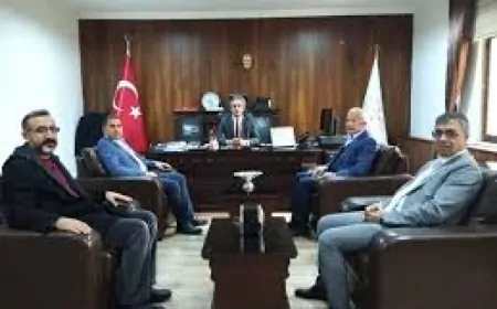 Nevşehir Defterdarı Sarı'dan Borsa Başkanı Salaş'a Nezaket Ziyareti