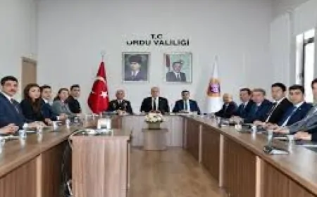 Ordu'da Haftalık Asayiş Raporu Yayınlandı