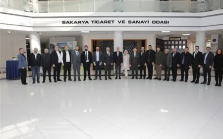 Çerkezköy TSO’dan Sakarya’ya Sektörel İşbirliği Ziyareti