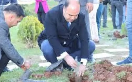 Karaköprü'de Ağaçlandırma Seferberliği Başlatıldı