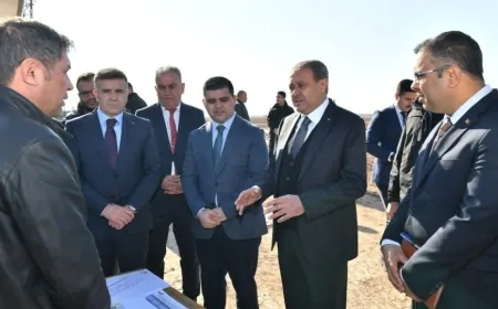 Vali Şıldak, Suruç'ta Deprem Konutlarını İnceledi