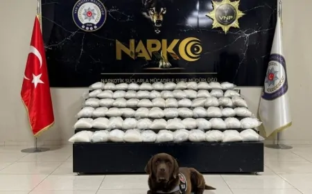 Van’da Araçta 143 Kilogram Metamfetamin Ele Geçirildi