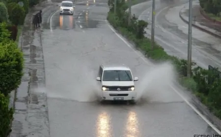 Zonguldak'ta Aniden Bastıran Dolu Hayatı Olumsuz Etkiledi