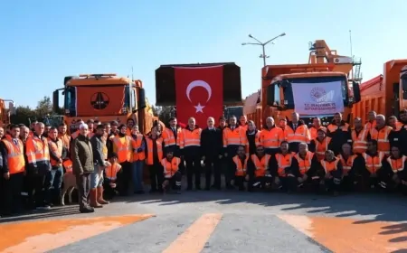 Karaman'da Karla Mücadele Sezonu Başladı