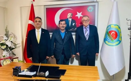 Belediyeden Ziraat Odasına İş Birliği Ziyareti