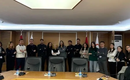 TİKA’da Geleceğin Diplomatlarıyla Teknik İnceleme