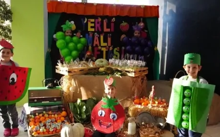 Miniklerden Yerli Malı Defilesi