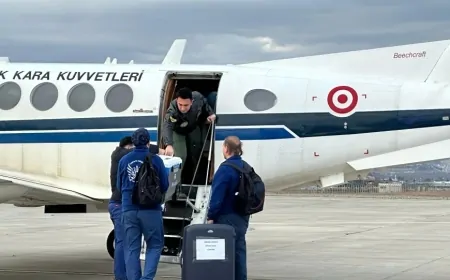 T.C. Millî Savunma Bakanlığı: 'Kahramanmaraş’tan Ankara’ya Akciğer Grefti Başarıyla Ulaştırıldı'