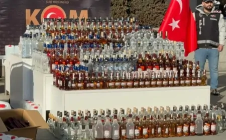 Ankara’da Sahte İçkiden 33 Kişi Hayatını Kaybetti, 20 Kişi Tedavi Altında