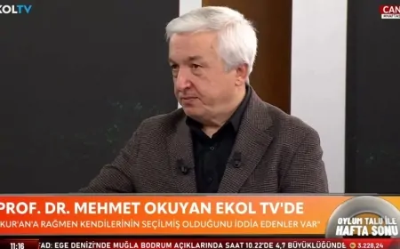 Prof. Dr. Mehmet Okuyan: 'Kur'an'da yalnızca peygamberler seçilmiştir'