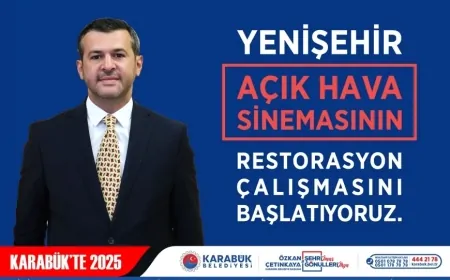 Yenişehir Açık Hava Sineması, Yıllar Sonra Yeniden Karabüklülerle Buluşuyor
