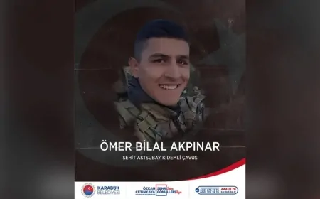 Şehit Piyade Astsubay Kıdemli Çavuş Ömer Bilal Akpınar, Şehadetinin Yıl Dönümünde Anıldı