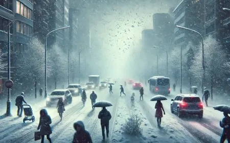 Meteoroloji'den kritik uyarı: Kuvvetli kar ve fırtına kapıda!