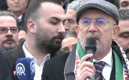 CHP Ankara İl Başkanı Ümit Erkol: 'Gazze'deki girişim işgal ve soykırım planıdır'