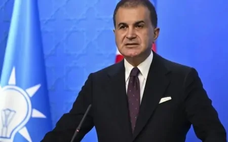 AK Parti Sözcüsü Ömer Çelik: 'Özgür Özel siyasi gaflete düştü'