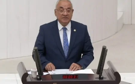 DSP Genel Başkanı Mehmet Önder Aksakal: 'Gazze'yi açıkça işgal ediyorlar'