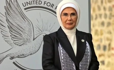 Emine Erdoğan: 'Ateşkes Kararı, Filistin Halkının Onurlu Direnişinin Bir Nefes Aralığıdır'