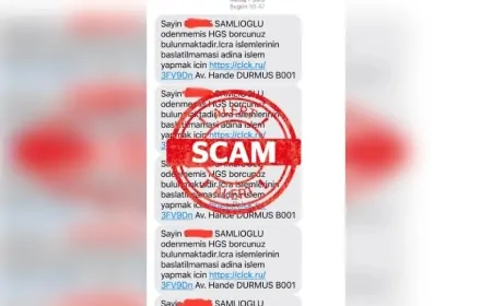 HGS Borcunuz Var Mesajlarına Dikkat! Siber Dolandırıcılar Yeni Bir Tuzak Kurdu