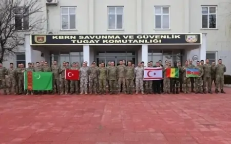 KBRN Savunma Subay Kursu 81’inci Dönemi Tamamlandı: Yerli ve Yabancı Askerî Katılım Yoğundu