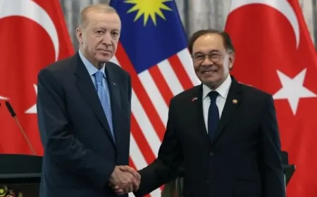 Malezya Başbakanı Enver İbrahim’e TOGG Hediyesi! Renkli Diyaloglar Dikkat Çekti