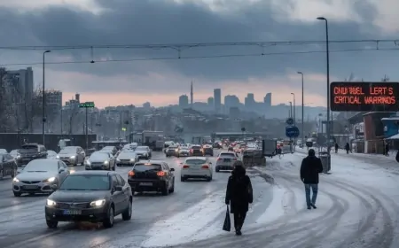 İstanbul’da kar etkisini artırıyor: Anadolu Yakası için kritik uyarı