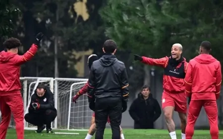 Galatasaray, AZ Alkmaar karşılaşması öncesi hazırlıklarını tamamladı